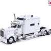 IXO U64TR017 - 2002 White Peterbilt Model 379 6x4 70" Sleeper Cab Truck - Scale 1:64