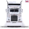 IXO U64TR017 - 2002 White Peterbilt Model 379 6x4 70" Sleeper Cab Truck - Scale 1:64