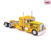 IXO U64TR018 - 1962 Peterbilt 350 Custom 6x4 Truck Cab Yellow with Green Flames - Scale 1:64