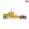IXO U64TR018 - 1962 Peterbilt 350 Custom 6x4 Truck Cab Yellow with Green Flames - Scale 1:64