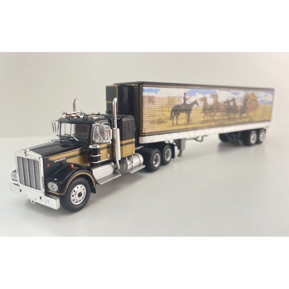 IXO U64TRTR004S - Kenworth W900 6x4 Truck with Trailer Smokey and the Bandit - Scale 1:64