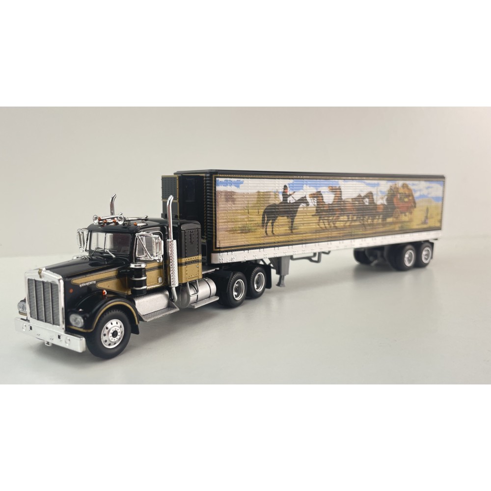 IXO U64TRTR004S - Kenworth W900 6x4 Truck with Trailer Smokey and the Bandit - Scale 1:64