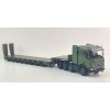 MASDI - Army Scania R650 8x4 Prime Mover with 8 axle Semi Low Loader Trailer Panther - Scale 1:64