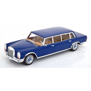 ModelCar Group MCG18189 - Mercedes Benz 600 W100 Pullman Dark Blue 1969 - Scale 1:18 