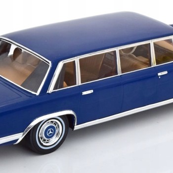 ModelCar Group MCG18189 - Mercedes Benz 600 W100 Pullman Dark Blue 1969 - Scale 1:18 