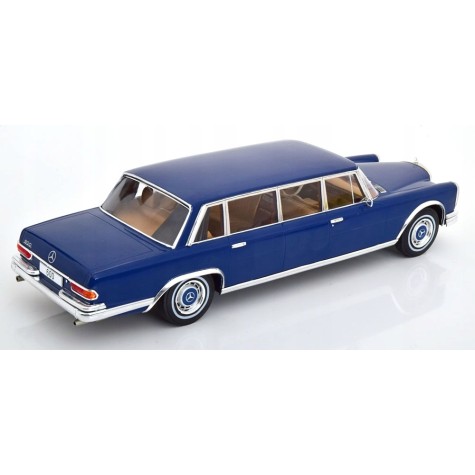 ModelCar Group MCG18189 - Mercedes Benz 600 W100 Pullman Dark Blue 1969 - Scale 1:18 
