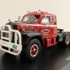 Neo 64061 - 1957 Mack B-61ST Red/Black with Sleeper Cab - Scale 1:64