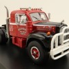 Neo 64061 - 1957 Mack B-61ST Red/Black with Sleeper Cab - Scale 1:64