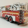 PCX87 - Ferrara Ultra Ladder 43 Fire Department New York Manhattan 2013 - Scale 1:87 !!! Second Paint issue !!!