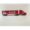 WERK83 W83431002 - 1986 Kenworth T600 6x4 Truck with Box Trailer Coca Cola - Scale 1:43