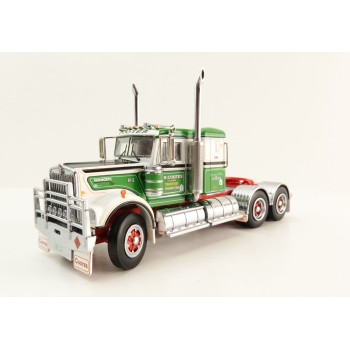 Iconic Replicas - Australian Kenworth W900 6x4 Low Bunk Truck I R Cootes Holdings - Scale 1:50
