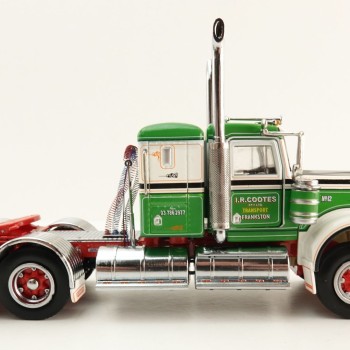 Iconic Replicas - Australian Kenworth W900 6x4 Low Bunk Truck I R Cootes Holdings - Scale 1:50