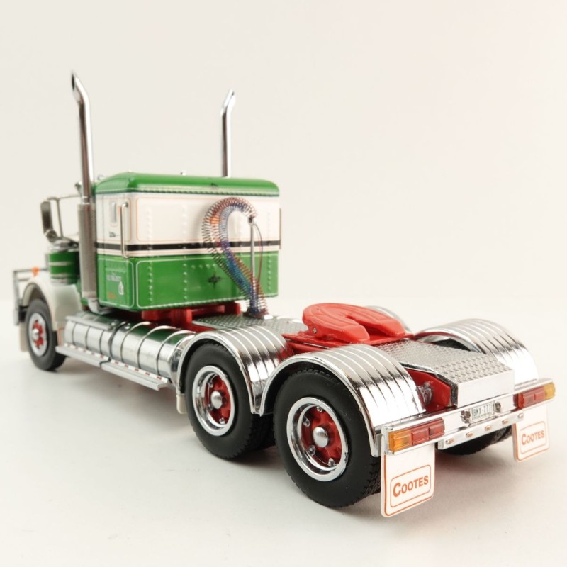 Iconic Replicas - Australian Kenworth W900 6x4 Low Bunk Truck I R Cootes Holdings - Scale 1:50