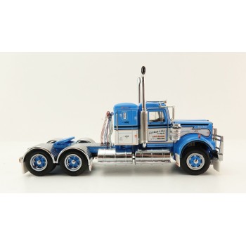 Iconic Replicas - Australian Kenworth W900 6x4 Low Bunk Truck JJ LEECH & SONS - Scale 1:50