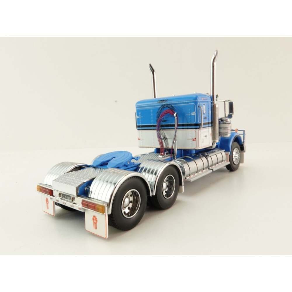 Iconic Replicas - Australian Kenworth W900 6x4 Low Bunk Truck JJ LEECH & SONS - Scale 1:50