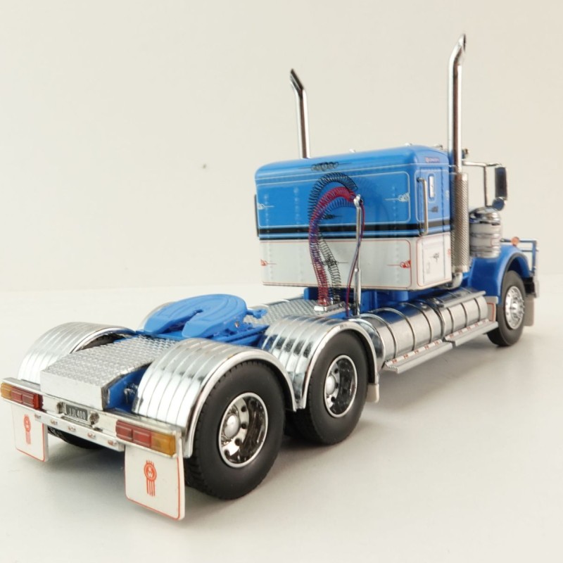 Iconic Replicas - Australian Kenworth W900 6x4 Low Bunk Truck JJ LEECH & SONS - Scale 1:50