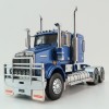 Iconic Replicas - Kenworth W900 6x4 SAR Lowline Bunk Truck Blue Metallic - Scale 1:50
