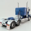 Iconic Replicas - Kenworth W900 6x4 SAR Lowline Bunk Truck Blue Metallic - Scale 1:50