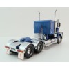 Iconic Replicas - Kenworth W900 6x4 SAR Lowline Bunk Truck Blue Metallic - Scale 1:50