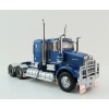 Iconic Replicas - Kenworth W900 6x4 SAR Lowline Bunk Truck Blue Metallic - Scale 1:50