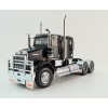 Iconic Replicas - Kenworth W900 SAR 6x4 Lowline Bunk Truck Black - Scale 1:50