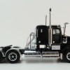 Iconic Replicas - Kenworth W900 SAR 6x4 Lowline Bunk Truck Black Spider - Scale 1:50