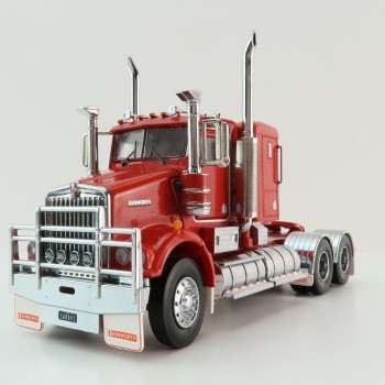 Iconic Replicas - Kenworth W900 SAR 6x4 Lowline Bunk Truck Red - Scale 1:50