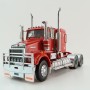 Iconic Replicas - Kenworth W900 SAR 6x4 Lowline Bunk Truck Red - Scale 1:50