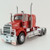 Iconic Replicas - Kenworth W900 SAR 6x4 Lowline Bunk Truck Red - Scale 1:50