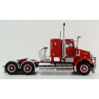 Iconic Replicas - Kenworth W900 SAR 6x4 Lowline Bunk Truck Red Spider - Scale 1:50