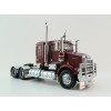 Iconic Replicas - Kenworth W900 SAR 6x4 Lowline Bunk Truck Vintage Burgundy  - Scale 1:50