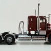 Iconic Replicas - Kenworth W900 SAR 6x4 Lowline Bunk Truck Vintage Burgundy  - Scale 1:50