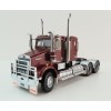 Iconic Replicas - Kenworth W900 SAR 6x4 Lowline Bunk Truck Vintage Burgundy  - Scale 1:50