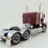 Iconic Replicas - Kenworth W900 SAR 6x4 Lowline Bunk Truck Vintage Burgundy Spider - Scale 1:50