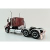 Iconic Replicas - Kenworth W900 SAR 6x4 Lowline Bunk Truck Vintage Burgundy Spider - Scale 1:50
