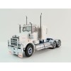 Iconic Replicas - Kenworth W900 SAR 6x4 Lowline Bunk Truck White Blue Spider - Scale 1:50