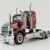 Iconic Replicas - Kenworth W900 SAR Aerodyne 6x4 Prime Mover Truck Burgundy Spider - Scale 1:50