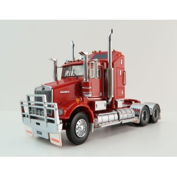 Iconic Replicas - Kenworth W900 SAR Aerodyne 6x4 Prime Mover Truck Red - Scale 1:50