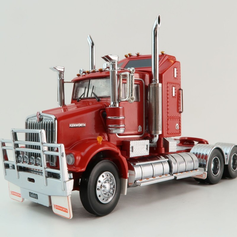 Iconic Replicas - Kenworth W900 SAR Aerodyne 6x4 Prime Mover Truck Red - Scale 1:50
