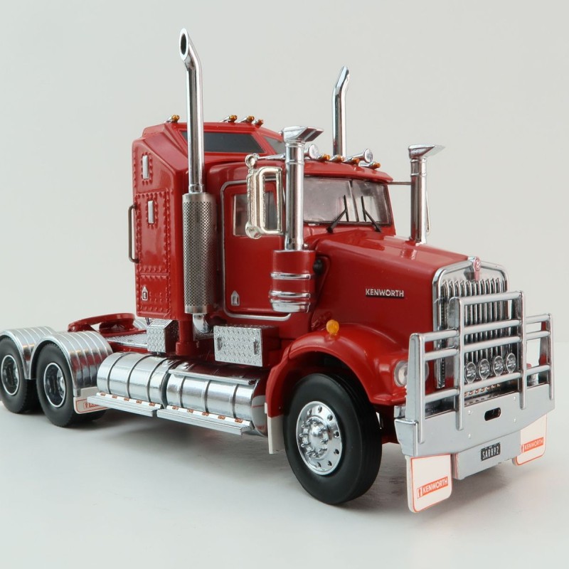 Iconic Replicas - Kenworth W900 SAR Aerodyne 6x4 Prime Mover Truck Red - Scale 1:50