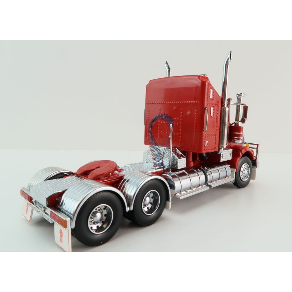 Iconic Replicas - Kenworth W900 SAR Aerodyne 6x4 Prime Mover Truck Red - Scale 1:50