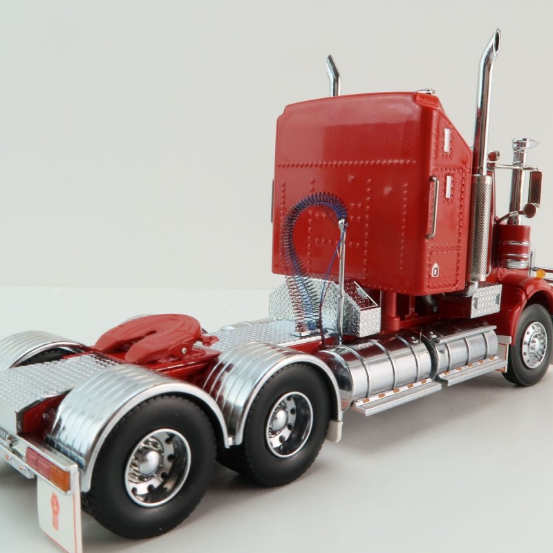 Iconic Replicas - Kenworth W900 SAR Aerodyne 6x4 Prime Mover Truck Red - Scale 1:50
