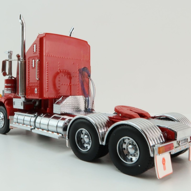 Iconic Replicas - Kenworth W900 SAR Aerodyne 6x4 Prime Mover Truck Red - Scale 1:50