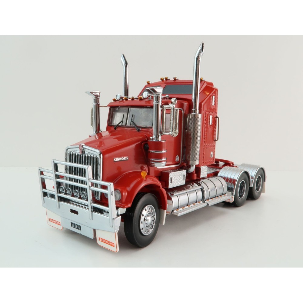 Iconic Replicas - Kenworth W900 SAR Aerodyne 6x4 Prime Mover Truck Red - Scale 1:50
