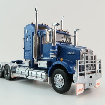 Iconic Replicas - Kenworth W900 SAR Aerodyne 6x4 Truck Metallic Blue - Scale 1:50