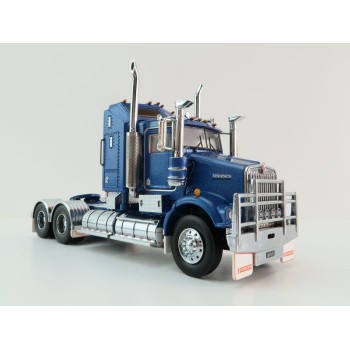 Iconic Replicas - Kenworth W900 SAR Aerodyne 6x4 Truck Metallic Blue - Scale 1:50