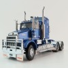 Iconic Replicas - Kenworth W900 SAR Aerodyne 6x4 Truck Metallic Blue - Scale 1:50