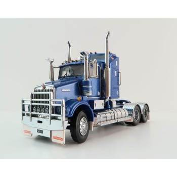 Iconic Replicas - Kenworth W900 SAR Aerodyne 6x4 Truck Metallic Blue - Scale 1:50