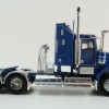 Iconic Replicas - Kenworth W900 SAR Aerodyne 6x4 Truck Metallic Blue - Scale 1:50