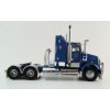 Iconic Replicas - Kenworth W900 SAR Aerodyne 6x4 Truck Metallic Blue - Scale 1:50
